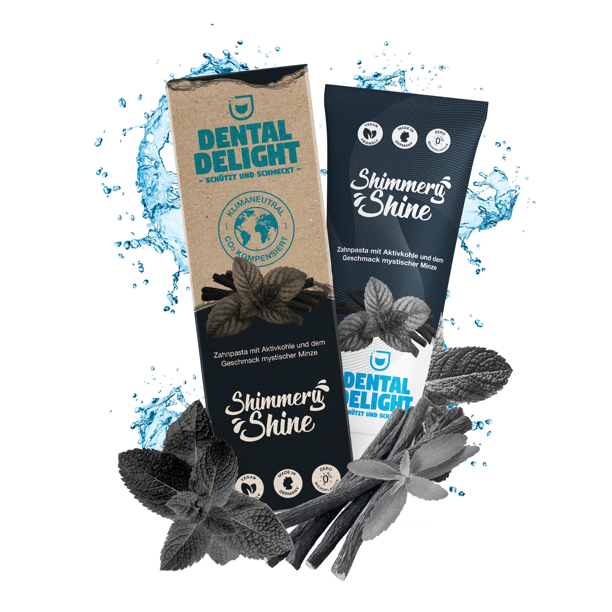 Dental Delight Toothpaste Shimmery Shine 75ml ECO B2B