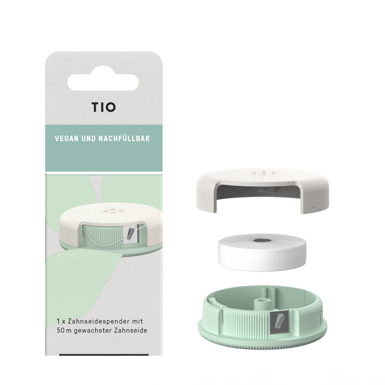 TIOFLOSS – dental floss dispenser (pack of 6)